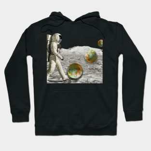 Moon Shot #collage Hoodie